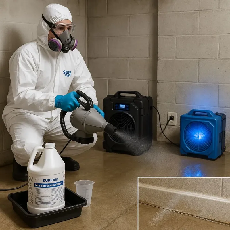Sanitization and Odor Removal process in Burgaw, NC