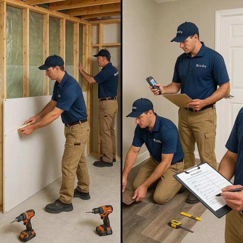 Repairs and Reconstruction process in Burgaw, NC